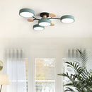 Art Deco Chandelier, Modern Flush Mount Chandelier Ceiling Light