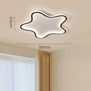 Creative Simple Star Shape LED Ceiling Lighting For Children's Room