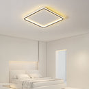 Geometry Square Simple LED Ceiling Light For Bedroom