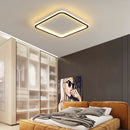 Geometry Square Simple LED Ceiling Light For Bedroom