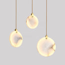 Minimalist White Elegance Marble LED Pendant Lights