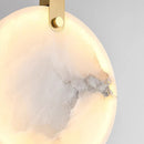 Minimalist White Elegance Marble LED Pendant Lights