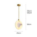 Minimalist White Elegance Marble LED Pendant Lights