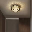 Luxury Crystal Hallway Flush Mount Ceiling Lights