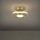 Contemporary Gold Acrylic Hallway Ceiling Lights