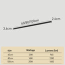 Minimalist Long Strip Flush Ceiling Light