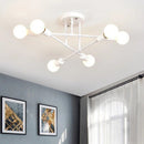 Multi-Heads Creative Iron Bedroom Ceiling Lights
