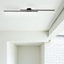 Exterior stripe led lights for house