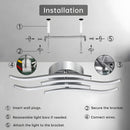 Modern Design Silver LED Living Room Ceiling Lights