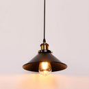 Industrial Retro Black Iron Kitchen Hanging Pendant Light