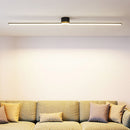 Stylish Sleek Iron Long LED Ceiling Lights For Living Room