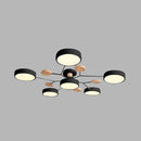 Modern Round Low Ceiling Light For Living Room
