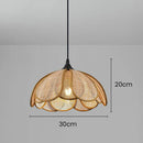 Simple Rattan Design Living Room Pendant Light