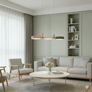Contemporary Metal Cylinder Multi Light Nordic Pendant Light