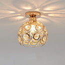 Art Gold Creative Glass Hallway Ceiling Lighting