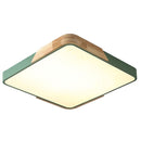 Colorful Square Simple Ceiling Lights