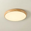 Simple Wood LED Round Ceiling Light