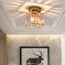 Semi Flush Mount Ceiling Lights, Modern Crystal Hallway Ceiling Lamp