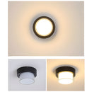 IP68 Outdoor Flush Mount  Black Patio Ceiling Light