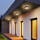 IP68 Outdoor Flush Mount  Black Patio Ceiling Light