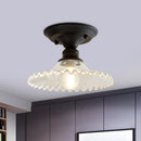Simple Semi Flush Ceiling Light for Hallway