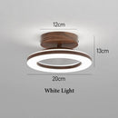 Acrylic Round LED Ceiling Light For Hallway Entrance