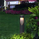 Garden Solar Power Black Long Outdoor Floor Lights
