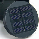 Garden Solar Power Black Long Outdoor Floor Lights