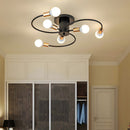 Light Luxury Multi-Head Living Room Ceiling Light