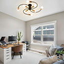 Light Luxury Multi-Head Living Room Ceiling Light