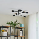 Industrial Iron Living Room Ceiling Lights