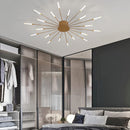 Multiple-Head Creativity Bedroom LED Ceiling Light
