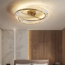 Modern Round LED Crystal Ceiling Lamp For Living Room