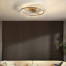 Modern Round LED Crystal Ceiling Lamp For Living Room