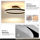 Nordic Minimalist Metal LED Ceiling Light For Livingroom