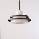 Middle Century Double layer Bauhaus Equator Glass Pendant Light