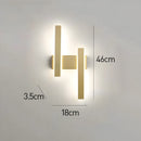 Minimalist Long Strip Bedroom Wall Light