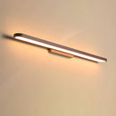 Brown Aluminum Strip LED Wall Light