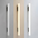 Minimalist White LED Outdoor Wall Light