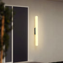 Minimalist White LED Outdoor Wall Light