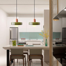 Minimalism Art Decor Garden Conservatory Pendant Light with Bulbs