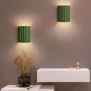 Modern Half-Circle Resin Wall Sconce For Living Room