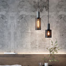 Modern Iron Grey Hanging Light Pendant Lampshade