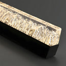 Modern Retro Black Acrylic Linear LED Ceiling Light
