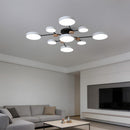 Modern Semi Flush LED Ceiling Lights for Bedroom Living Room