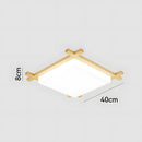 Modern Creative Wood Square LED Ceiling Lights