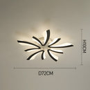 Nordic Petal Acrylic Living Room Ceiling Lights
