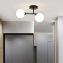 Nordic Corridor Glass Ceiling Light
