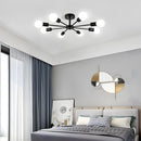 Nordic Iron Multi-Head Living Room Ceiling Lights