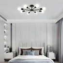 Nordic Iron Multi-Head Living Room Ceiling Lights